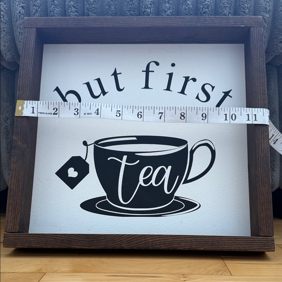 Rustic Tea Sign - Picture 3 of 5